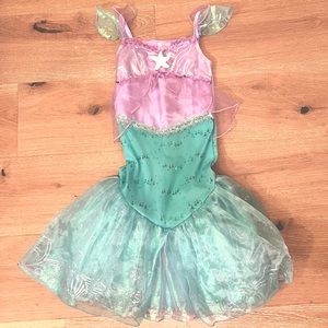 Disney store Ariel mermaid dress